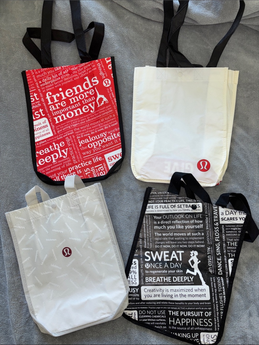 Lululemon small shopping bag tote bundle